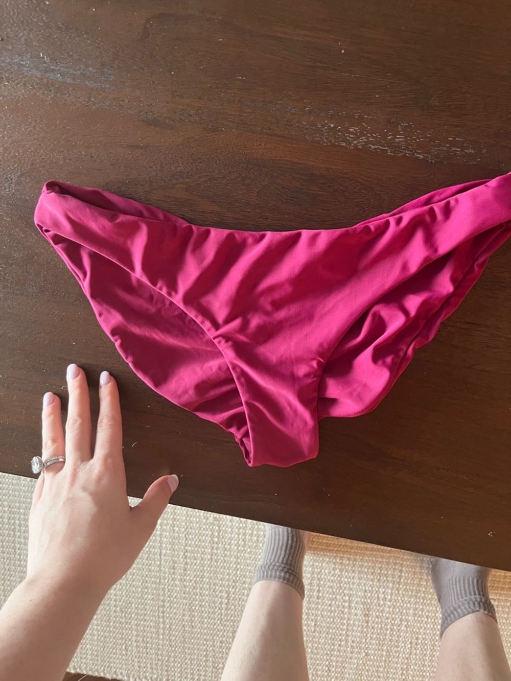 PQ never worn Fuchsia Bikini Bottoms